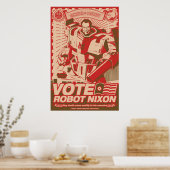 Robot Nixon Poster (Küche)