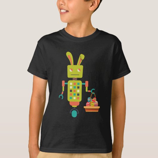 Robot Oaster Bunny TShirt (Vorderseite)