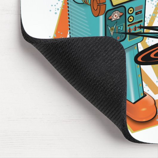 Robot O'Rama Mousepad (Ecke)