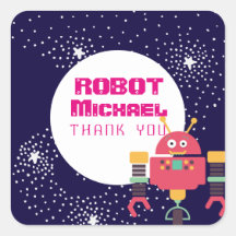 ROBOT Party liefert Blaurosa Sterne Nüsse an Bolze