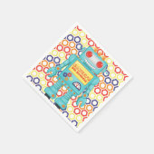 Robot Party Serviette (Ecke)