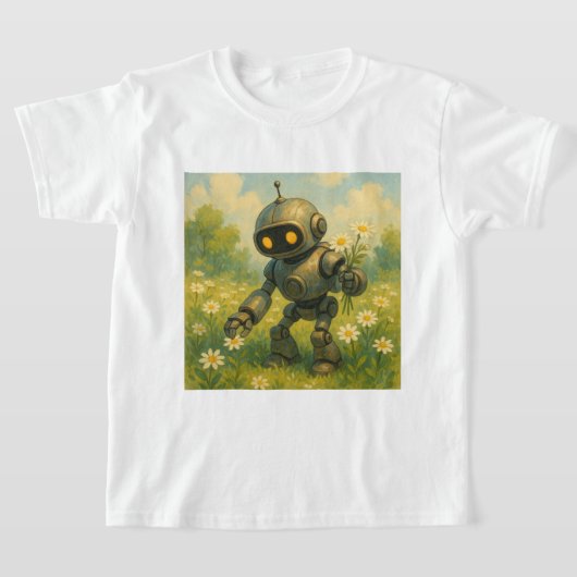 Robot Picking-Blume T-Shirt (Ablage )