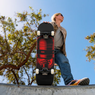 Robot Polizist Helmet Skateboard