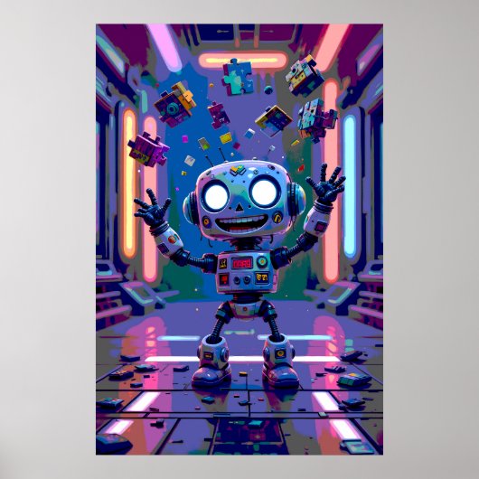 Robot Poster (Vorne)