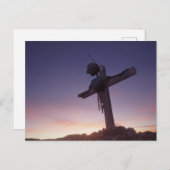 Robot Postkarte (Vorne/Hinten)