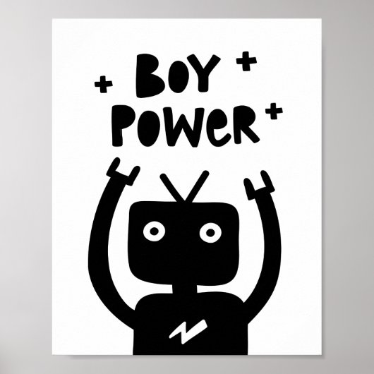 Robot-Power Poster (Vorne)