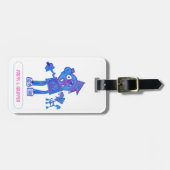 Robot Press & Gripper - Gepäckmarke Gepäckanhänger (Vorderseite horizontal)