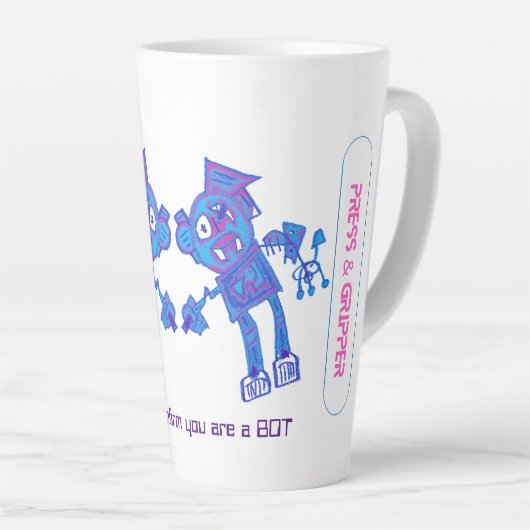 Robot Press & Gripper Latte Tasse (Rechte Ecke)