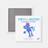 Robot Press & Gripper Magnet (Vorderseite/Rückseite)