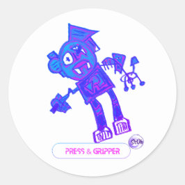 Robot Press & Gripper Sticker