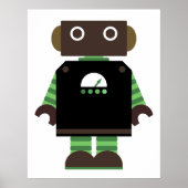 Robot Print Poster (Vorne)