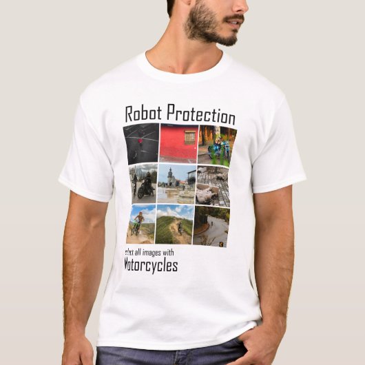 Robot Protection-Shirt T-Shirt (Vorderseite)