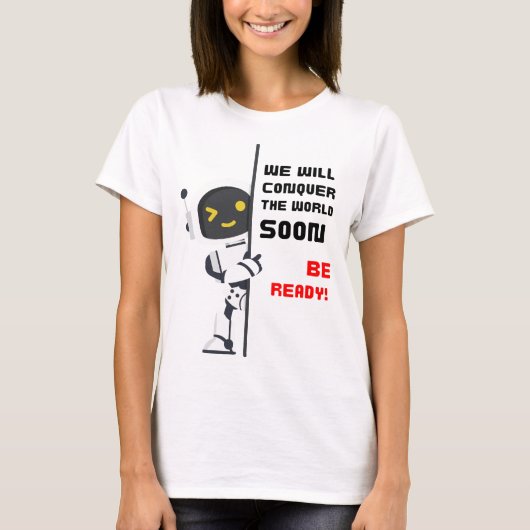 ROBOT QUOTE T-Shirt (Vorderseite)