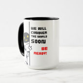 ROBOT QUOTE TASSE (Vorderseite Links)