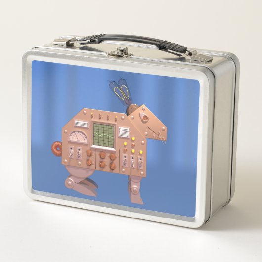 Robot Rabbit Lunchbox (Vorderseite)