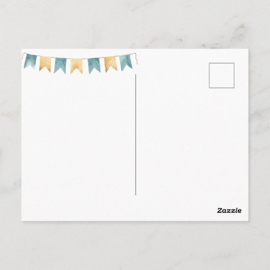 Robot Rabbits Oaster Postkarte (Rückseite)