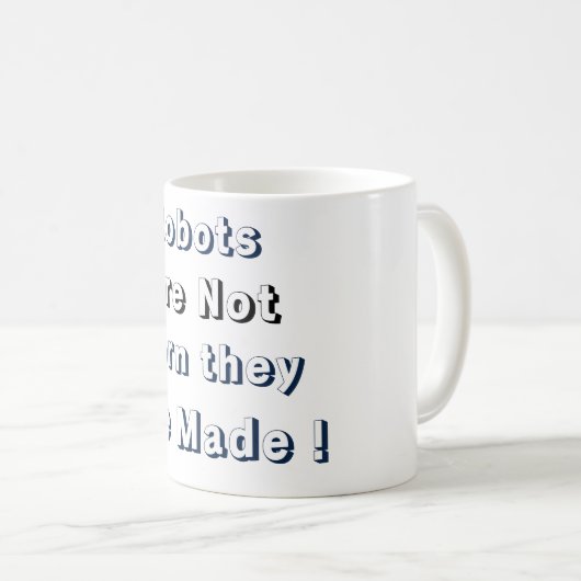 Robot Reality Tasse (VorderseiteRechts)