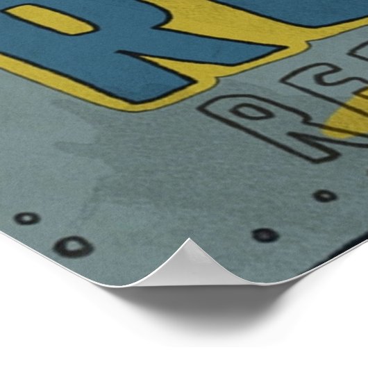 Robot Rebel RanchEd Edd n Eddy Poster (Ecke)