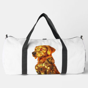 Robot Retriever � Futuristischer Mecha-Hund Duffle Bag
