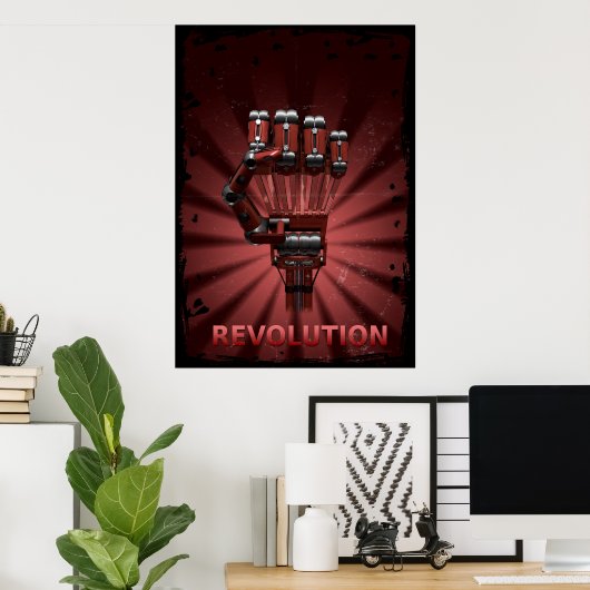 Robot Revolution Poster (Heimbüro)