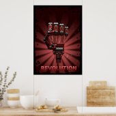 Robot Revolution Poster (Küche)