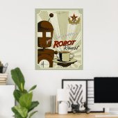 Robot Roast Poster (Heimbüro)