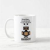 Robot Robotics Funny Kaffeetasse (Links)