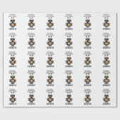Robot Robotics Technology Funny Geschenkpapier (Flach)