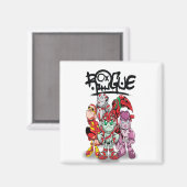 Robot Rogue Robotics Magnet (Vorderseite/Rückseite)