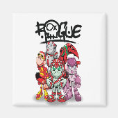 Robot Rogue Robotics Magnet (Vorne)