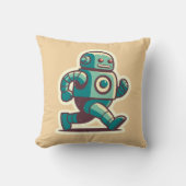 Robot Runner Kissen (Vorderseite)