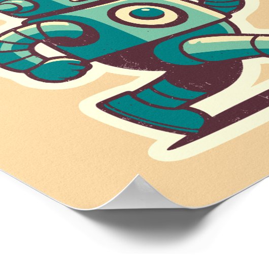 Robot Runner Poster (Ecke)