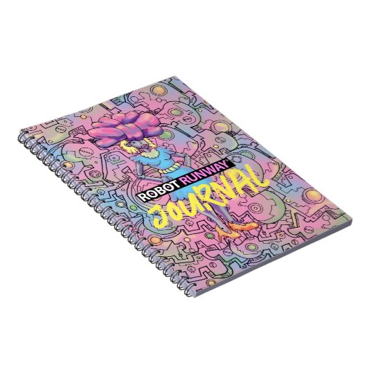 Robot Runway® Big Bow Journal Notizblock (Rechte Seite)