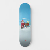 Robot Santa & Oh Deber Weihnachtsfest-Abenteuer Skateboard (Vorderseite)