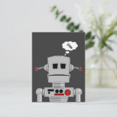 Robot Screening Postcard Postkarte (Stehend Vorderseite)