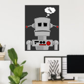 Robot Screening Print Poster (Heimbüro)