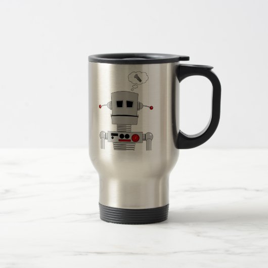 Robot Screw-Tasse Reisebecher (Rechts)