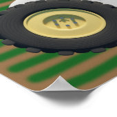 Robot Sheep Poster (Ecke)