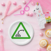 Robot Sign Pappteller (Party)