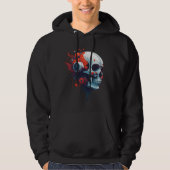 Robot Skull Hoodie (Vorderseite)