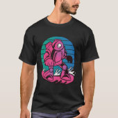 Robot Snowboarding T-Shirt (Vorderseite)
