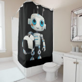 Robot Soccer Duschvorhang (Beispiel)