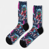 ROBOT SOCKEN (Linkes Detail)