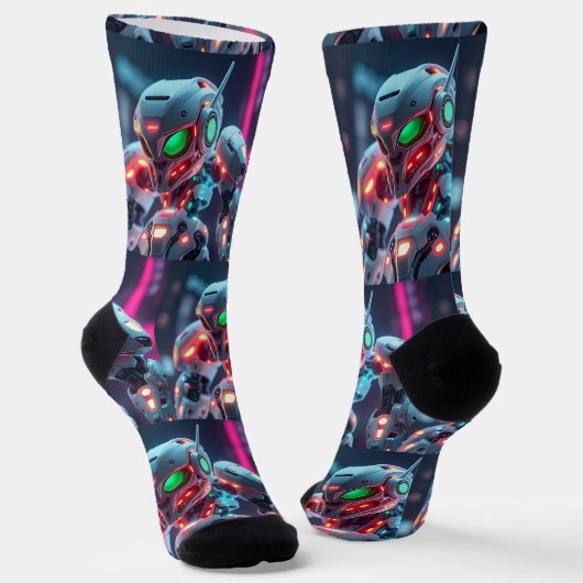 ROBOT SOCKEN (Gewinkelt)