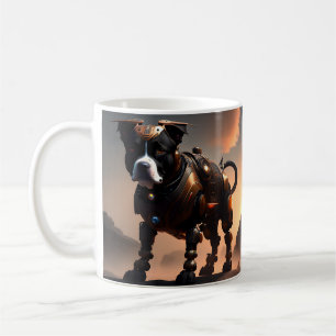 Robot Staffordshire Bull Terrier, Coffee Tasse