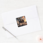 Robot Staffordshire Bull Terrier, Stickers (Umschlag)