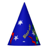 Robot-Stars-Party-Hasen aus der Luft Partyhütchen (Links)