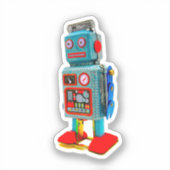 ROBOT-STICKER AUFKLEBER (Vorderseite)