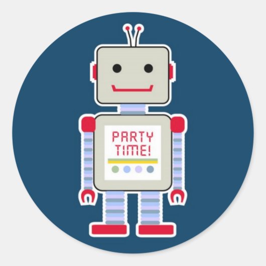 Robot Stickers (Vorderseite)