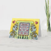 ROBOT SUCHT NACH LIEBE HERZEN VERANSTALTUNG MASCHI KARTE (Vorderseite)